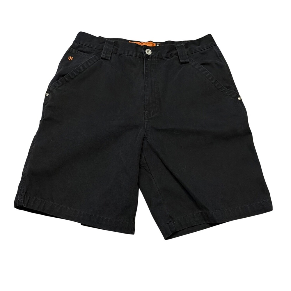 Jesse James Workwear Men's Shorts Size 32 Black Mechanic Carpenter Work
